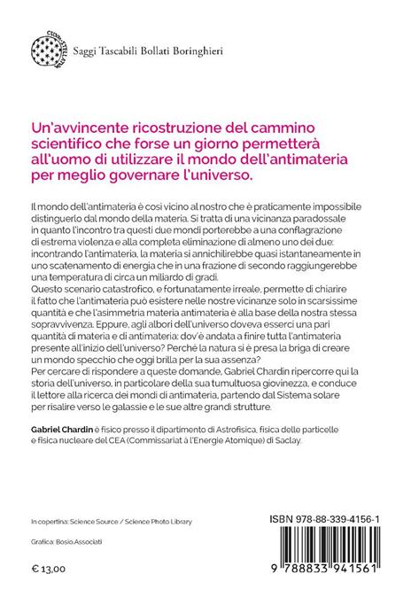 L'antimateria. La materia che risale il tempo - Gabriel Chardin - 2