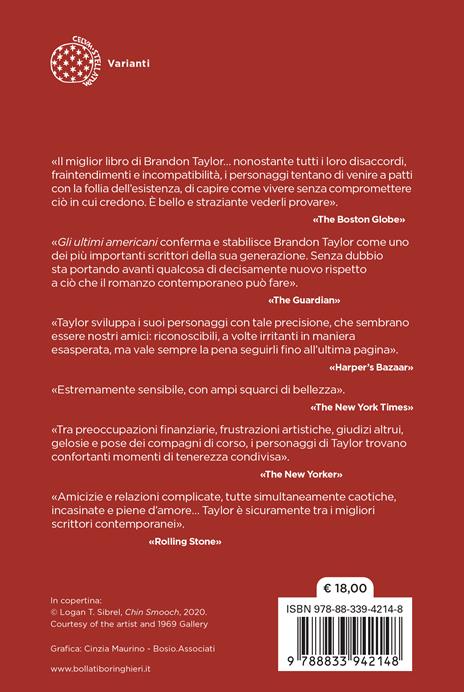 Gli ultimi americani - Brandon Taylor - 2