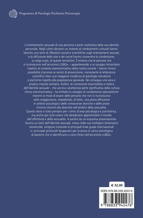 Identità e orientamenti sessuali. Elementi di lavoro clinico affermativo - 2