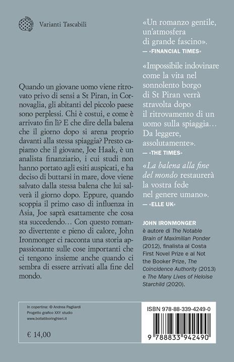 La balena alla fine del mondo - John Ironmonger - 2