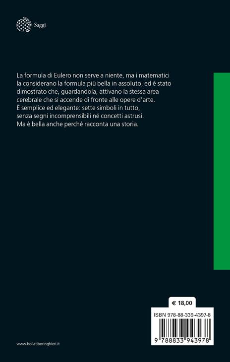 La formula più bella del mondo. Quando su Eulero si posò la mano di Dio - Paolo Gangemi,Francesco Claudio Ugolini - 2