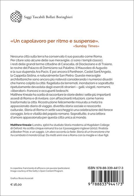Storia di Roma in sette saccheggi - Matthew Kneale - 2