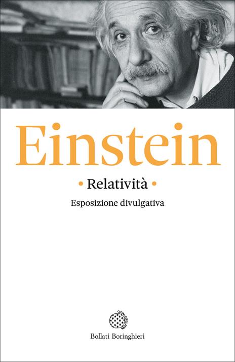 Relatività. Esposizione divulgativa - Albert Einstein - copertina