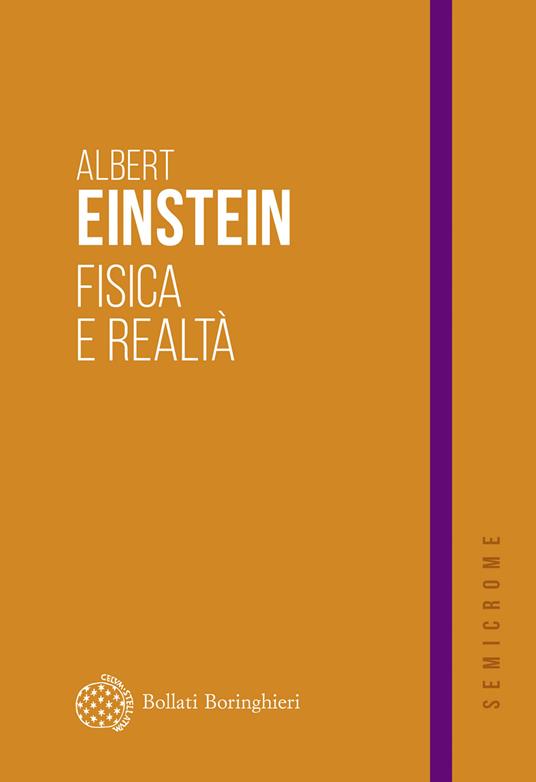 Fisica e realtà - Albert Einstein - copertina