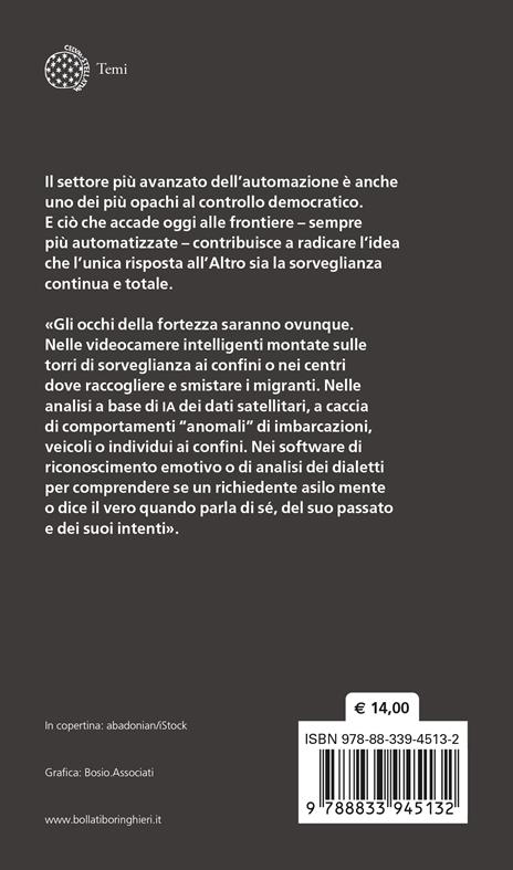 La fortezza automatica. Se l'IA decide chi può varcare i confini - Fabio Chiusi - 2