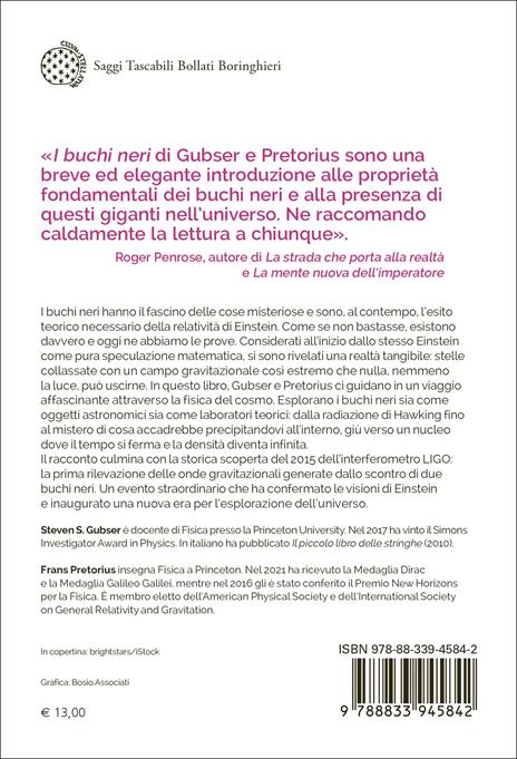 I buchi neri - Steven S. Gubser,Frans Pretorius - 2
