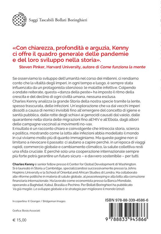 La danza della peste. Storia dell'umanità attraverso le malattie infettive - Charles Kenny - 2