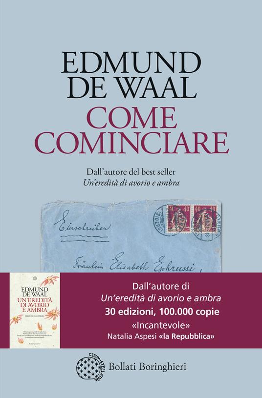Come cominciare - Edmund De Waal - copertina