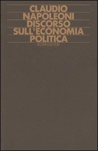 Discorso sull'economia politica - Claudio Napoleoni - copertina