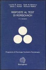 Risposte al test di Rorschach. Vol. 3: L'Anziano.