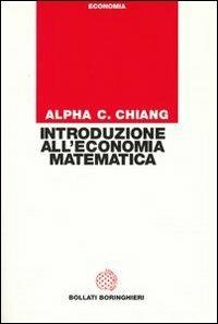 Introduzione all'economia matematica - C. Chiang Alpha - copertina