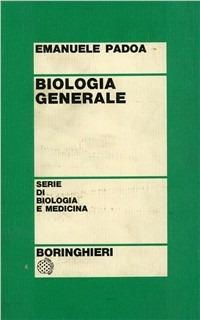 Biologia generale - Emanuele Padoa - copertina