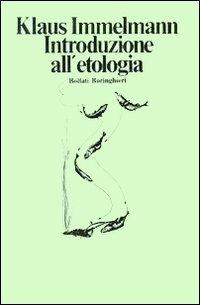 Introduzione all'etologia - Klaus Immelmann - copertina