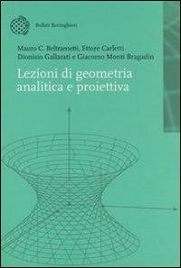 Lezioni di geometria analitica e proiettiva - copertina