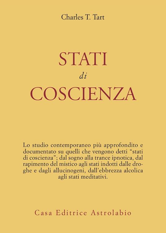 Stati di coscienza - Charles T. Tart - copertina