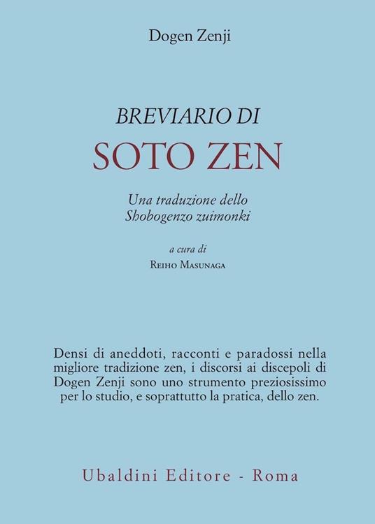 Breviario di soto zen - Zenji Dogen - copertina