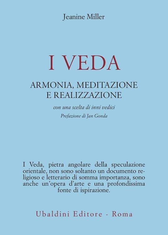 I veda. Armonia, meditazione e realizzazione - Jeanine Miller - copertina