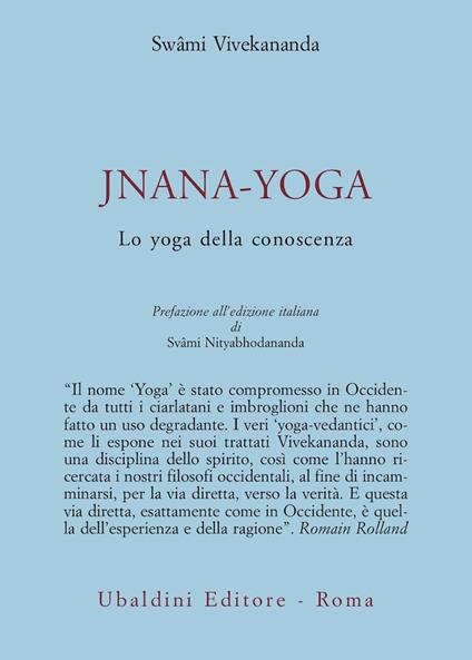 Jnana-yoga - Swami Vivekânanda - copertina