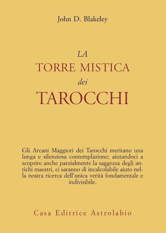 La torre mistica dei tarocchi - John D. Blakeley - copertina