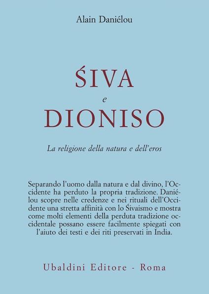 Siva e Dioniso - Alain Daniélou - copertina
