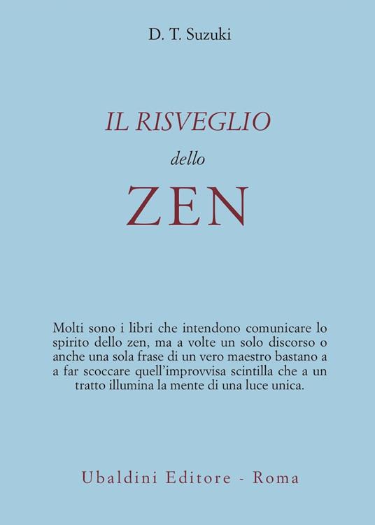Il risveglio dello zen - Taitaro Suzuki Daisetz - copertina