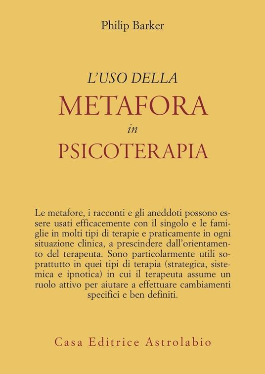 L' uso della metafora in psicoterapia - Philip Barker - copertina
