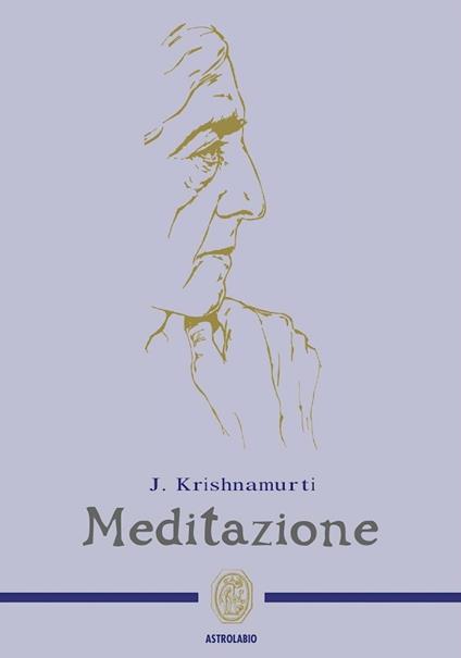 Meditazione - Jiddu Krishnamurti - copertina