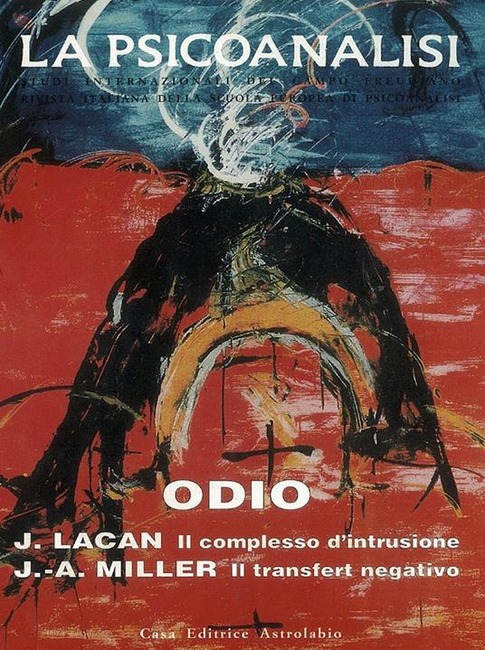 La psicoanalisi. Vol. 27: Odio - copertina