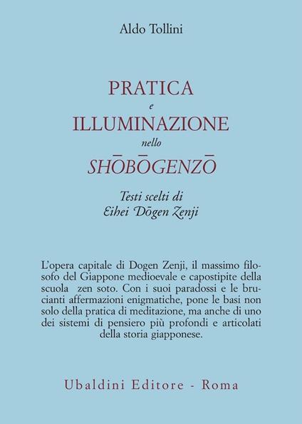 Pratica e illuminazione nello Shobogenzo - Aldo Tollini - copertina
