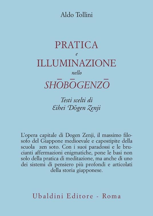 Pratica e illuminazione nello Shobogenzo - Aldo Tollini - copertina