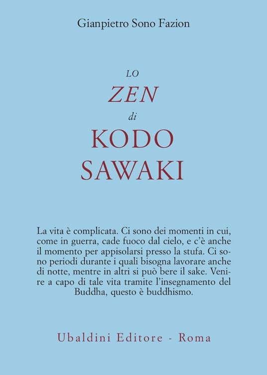 Lo zen di Kodo Sawaki - Gianpietro Sono Fazion - copertina