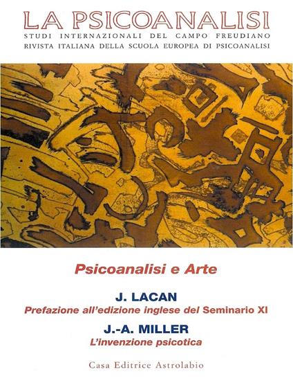 La psicoanalisi. Vol. 36 - copertina