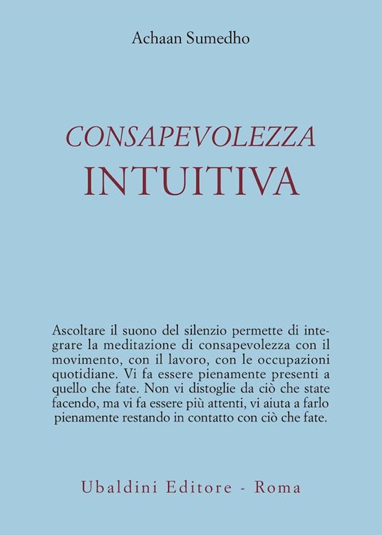 Consapevolezza intuitiva - Achaan Sumedho - copertina
