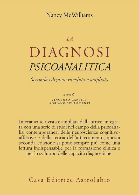 La diagnosi psicoanalitca - Nancy McWilliams - copertina