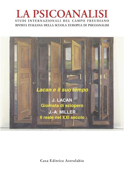 La psicoanalisi. Vol. 52: Lacan e il suo tempo - copertina
