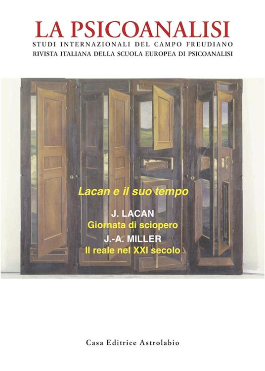 La psicoanalisi. Vol. 52: Lacan e il suo tempo - copertina