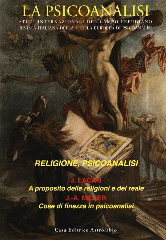 La psicoanalisi. Vol. 58: Religione, psicoanalisi - copertina
