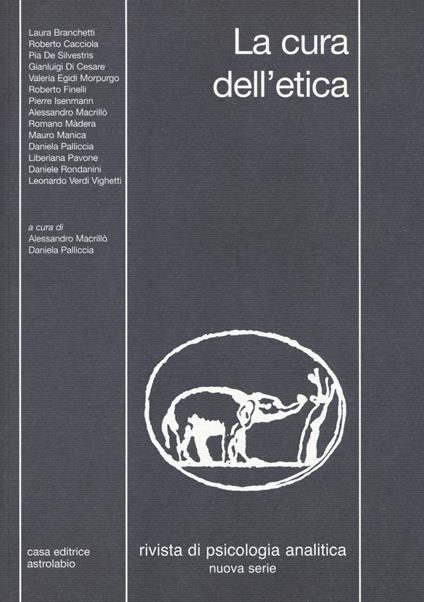 La cura dell'etica (2016). Vol. 42 - copertina