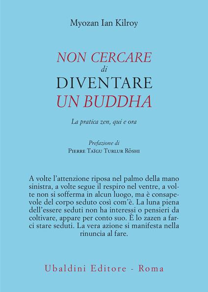 Non cercare di diventare un buddha. La pratica zen, qui e ora - Ian Myozan Kilroy - copertina
