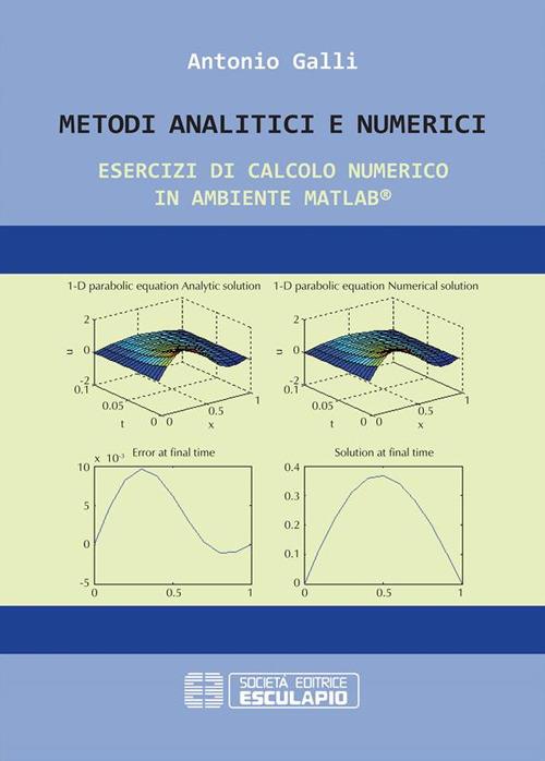 Metodi analitici e numerici. Esercizi di calcolo numerico in ambiente Matlab - Antonio Galli - ebook