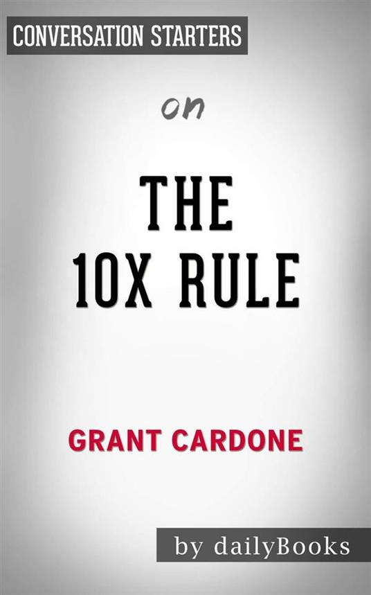 grant cardone the 10x rule download