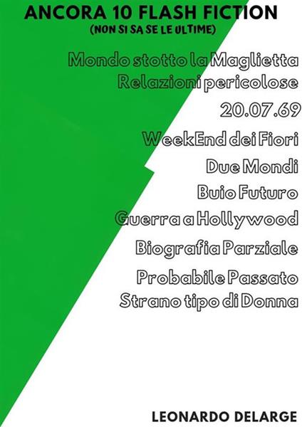 Ancora 10 flash fiction (non si sa se le ultime) - Leonardo DeLarge - ebook