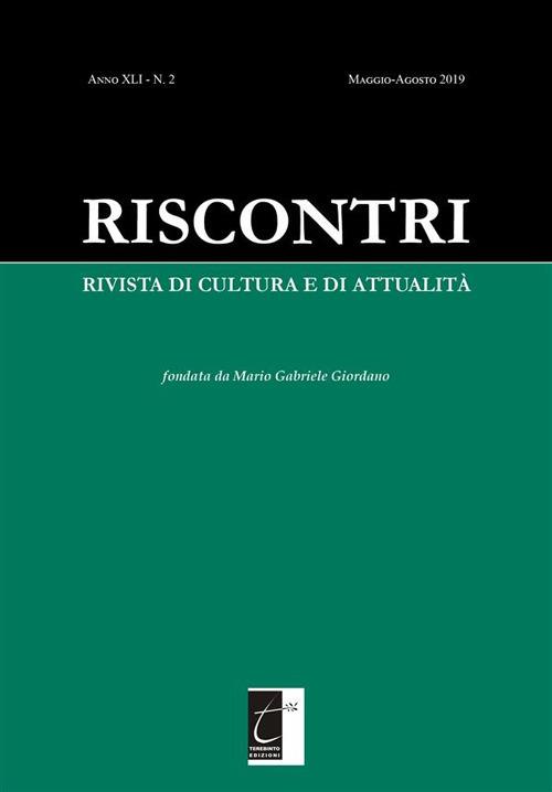 Riscontri. Rivista di cultura e di attualità (2019). Vol. 2 - AA.VV. - ebook