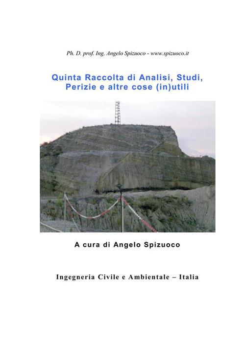Quinta raccolta di analisi, studi, perizie e altre cose (in)utili - Angelo Spizuoco - ebook