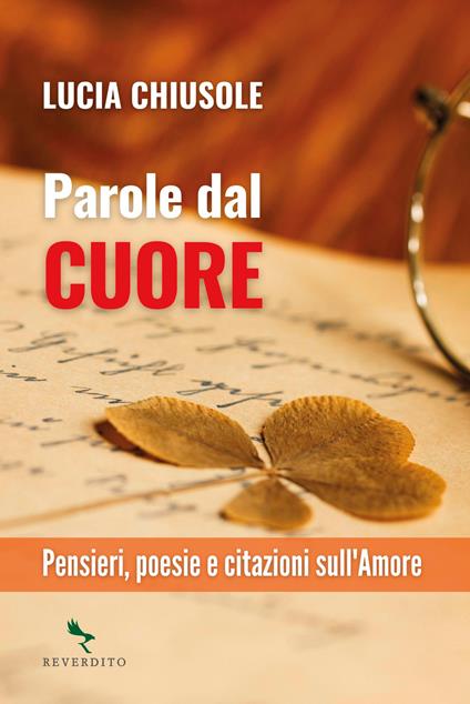 Parole dal cuore - Lucia Chiusole - copertina