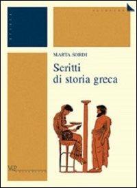 Scritti di storia greca - Marta Sordi - copertina