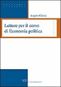 Letture per il corso di economia politica - Angelo Caloia - copertina