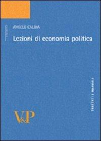 Lezioni di economia politica - Angelo Caloia - copertina