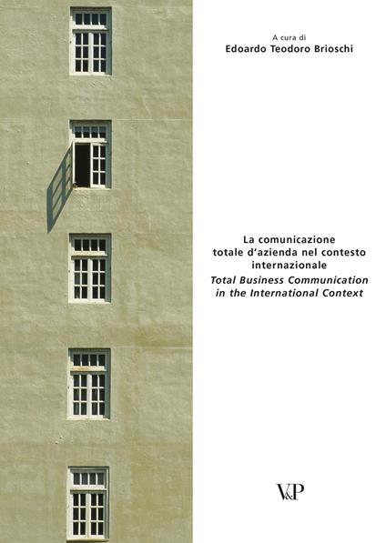 La comunicazione totale d'azienda nel contesto internazionale - copertina