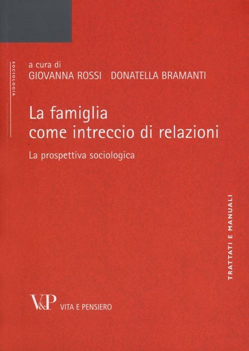 La famiglia come intreccio di relazioni. La prospettiva sociologica - copertina